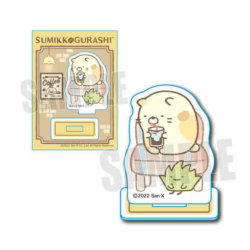 『すみっコぐらし』ミニスタンド ねこ&ざっそう
